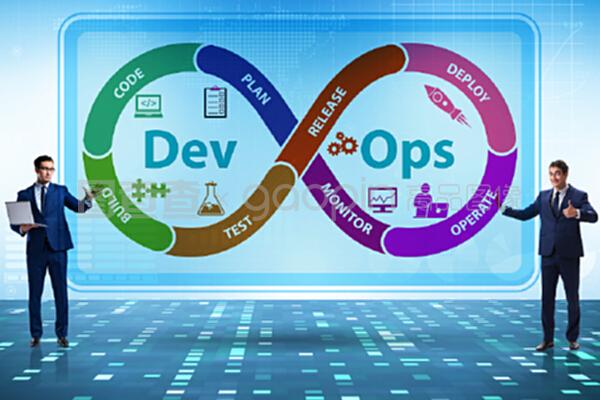 devOps軟件開發它的概念。